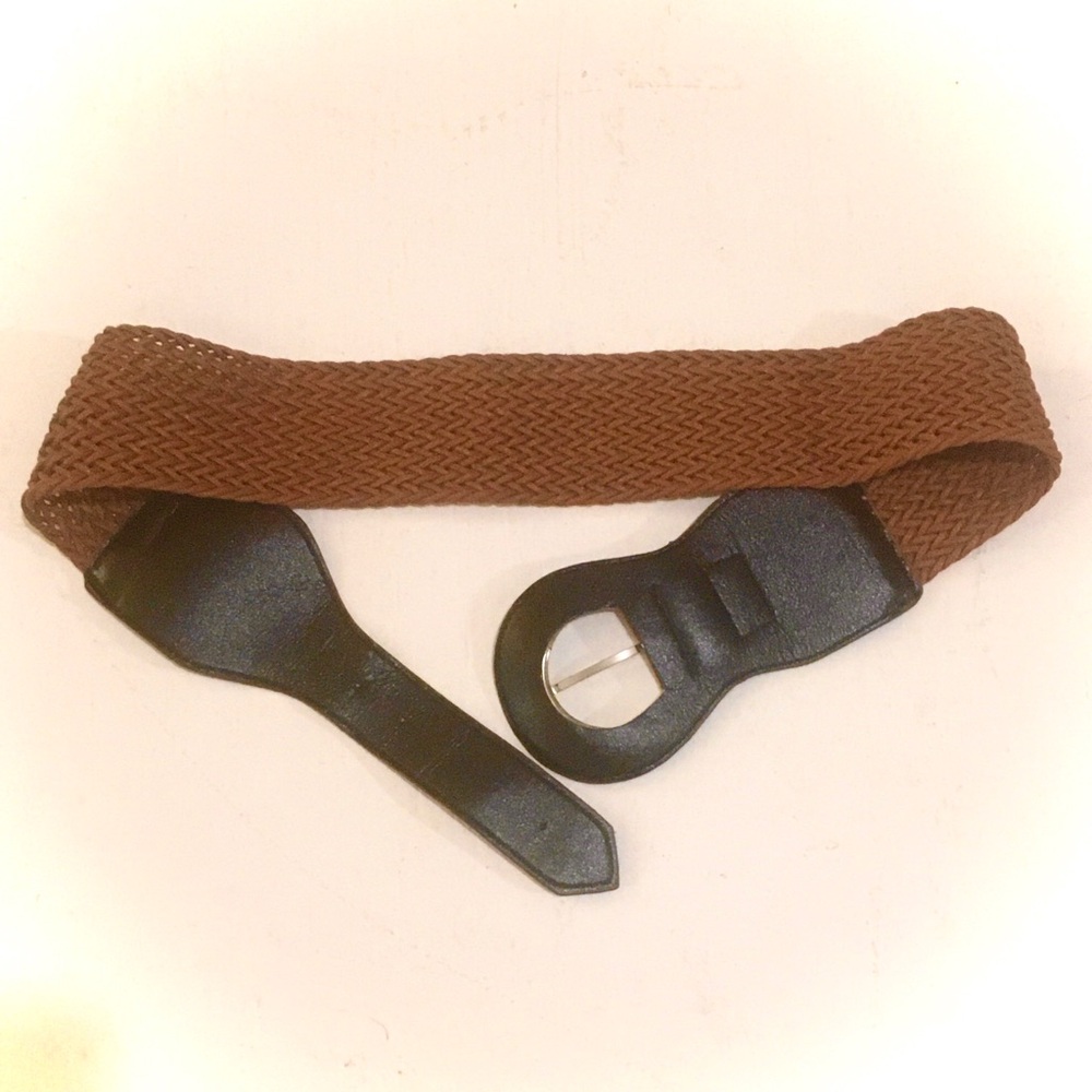 Boho Western Vegan Wide Mesh Belt - Picture 4 of 4